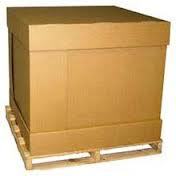 Brown Corrugated Pallet Box