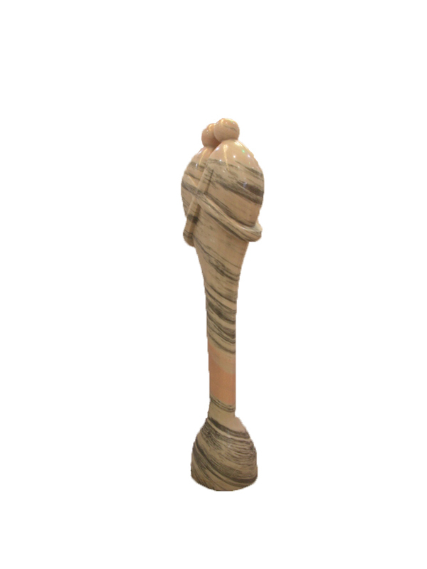 Pink Marble Statue