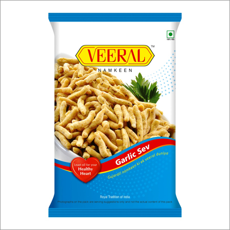 स्वादिष्ट लहसुन सेव