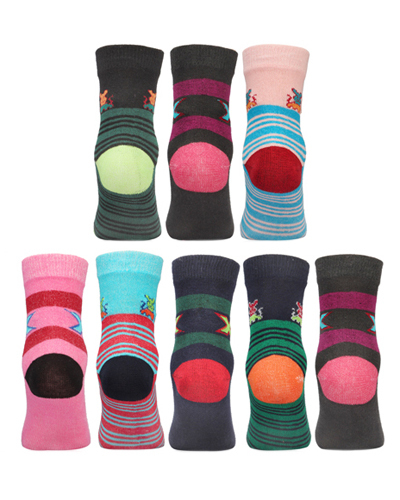 Extra Stretchable Cotton Smooth Socks For Kids
