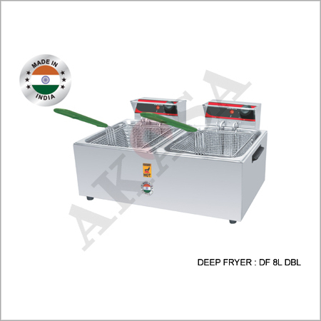 अकासा इलेक्ट्रिक भारतीय डबल बास्केट डीप फ्रायर