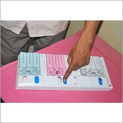 Demo Voting Machine - High-Grade Components, 21cm x 13cm x 3cm, White | Durable, Compact, Excellent Finish, Easy to Carry