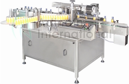 Ampoule Vial Labeling Machine - Stainless Steel , 1955 x 810 x 1420 mm | Automatic Operation, High Speed up to 200 Containers/Min, Microprocessor Control