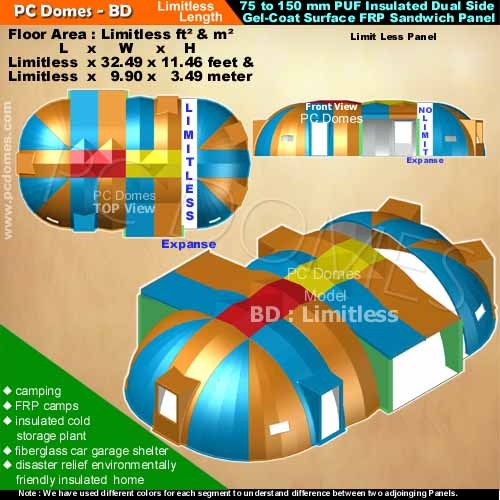 इंसुलेटेड प्रीफैब बीच हाउस