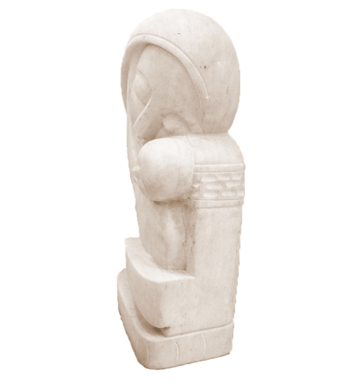 White Marble Statue