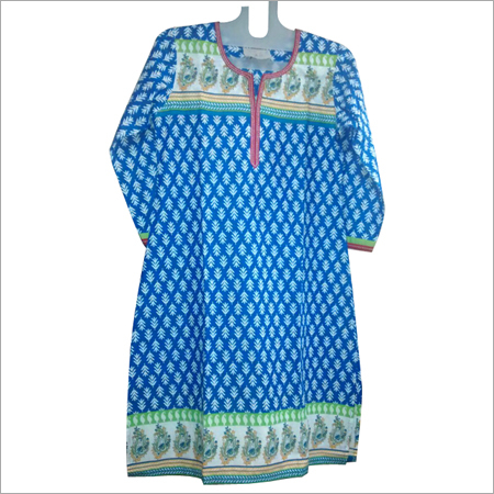 Cambric Printed Cotton Kurti