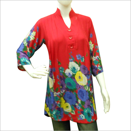 Printed Rayon Top