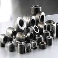 Alloy Steel Forged Fittings - High Pressure, Various Sizes | Black Finish, Sturdy Design, Corrosion Resistance, Lightweight