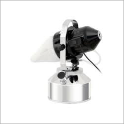Rotofog Turn Table - Stainless Steel, 220/230 Volt Power | Silver and Black Disinfection Treatment Solution