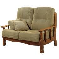 लकड़ी का सोफा सेट