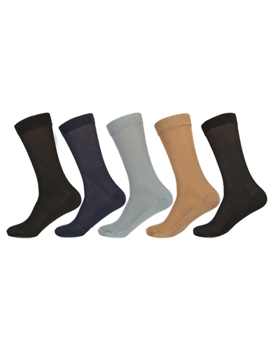 Calf Length Rib Socks