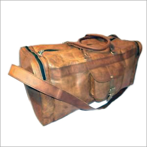 चमड़े का यात्रा बैग