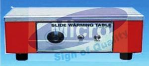 स्लाइड वार्मिंग टेबल