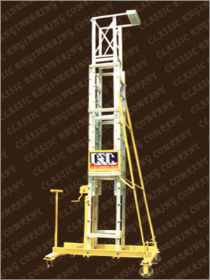 Tower Extendable Ladder with M.S. Trolley