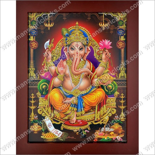 Pictoreal गणेश 3D तस्वीर फ़्रेम