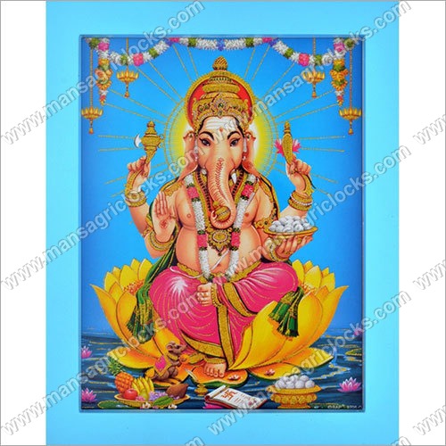 3डी भारतीय भगवान की तस्वीर का फ्रेम