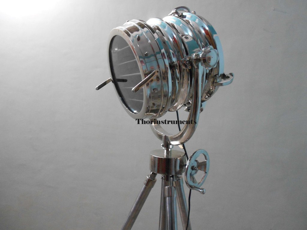 Tripod Spotlight Floor Lamp