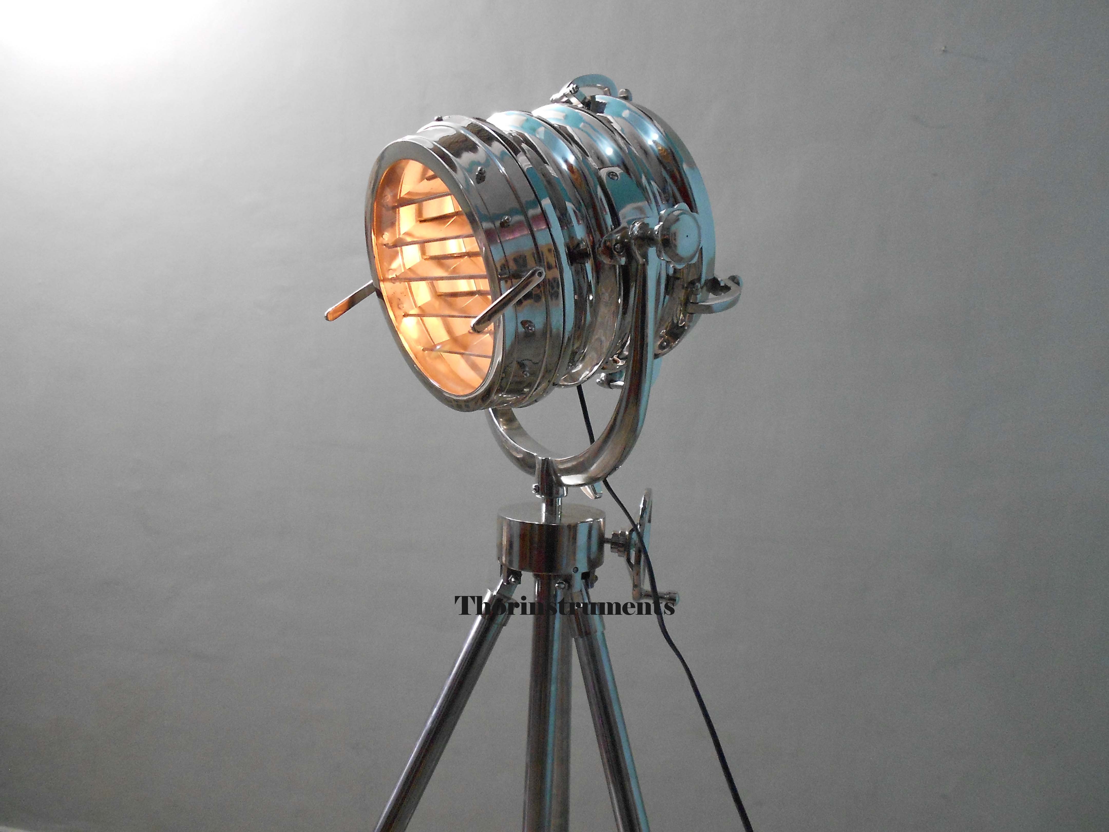 Tripod Spotlight Floor Lamp