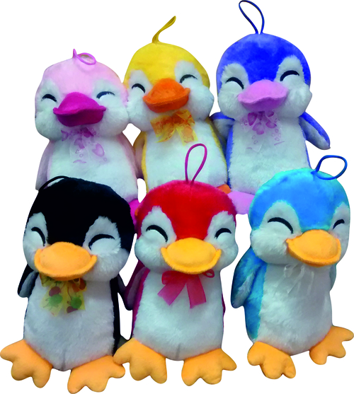 Funny Penguin - Soft Cotton Toy, 32-40 cm Size, Available in Six Colors for Ages 2-5