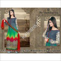 Long Printed Salwar Suit