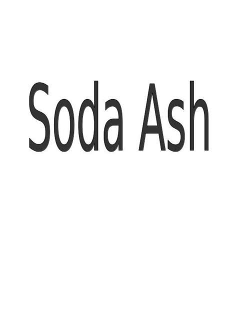 सोडा ऐश