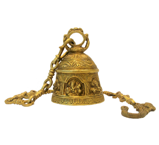 Assorted Bronze Bells - Ganesha