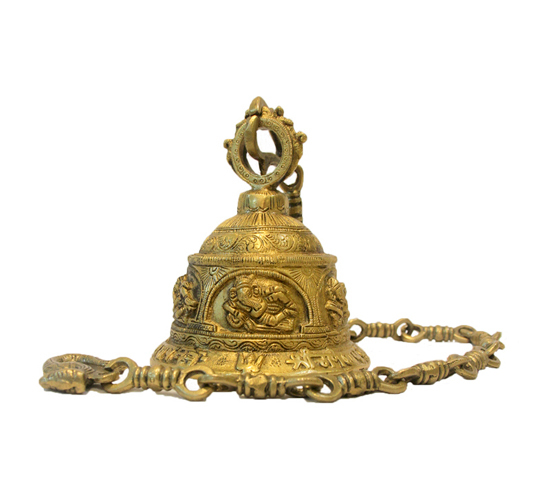 Assorted Bronze Bells - Ganesha