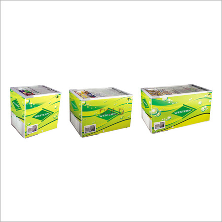 Glass Top Deep Freezer