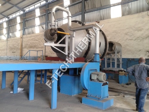 लीड मेल्टिंग रोटरी फर्नेस