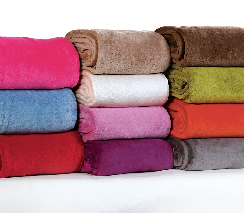 Dyed Mink Blankets Age Group: Adults