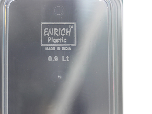 गोल प्लास्टिक कंटेनर