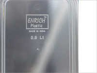 गोल प्लास्टिक कंटेनर