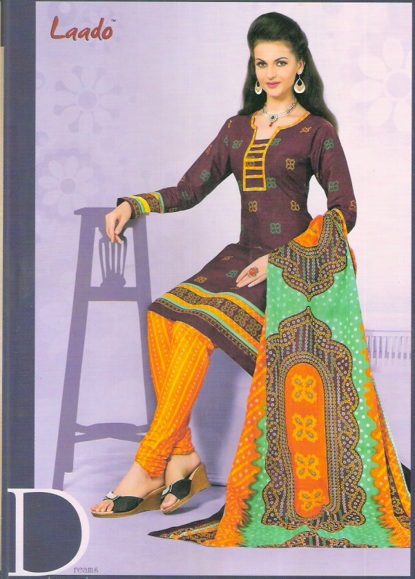 Sabana - Cotton Ethnic Churidar Set, 2.5m Top, 2m Bottom & 2.25m Dupatta | Black & Red, Full Sleeves, Custom Logo, All Season, Printed Pattern