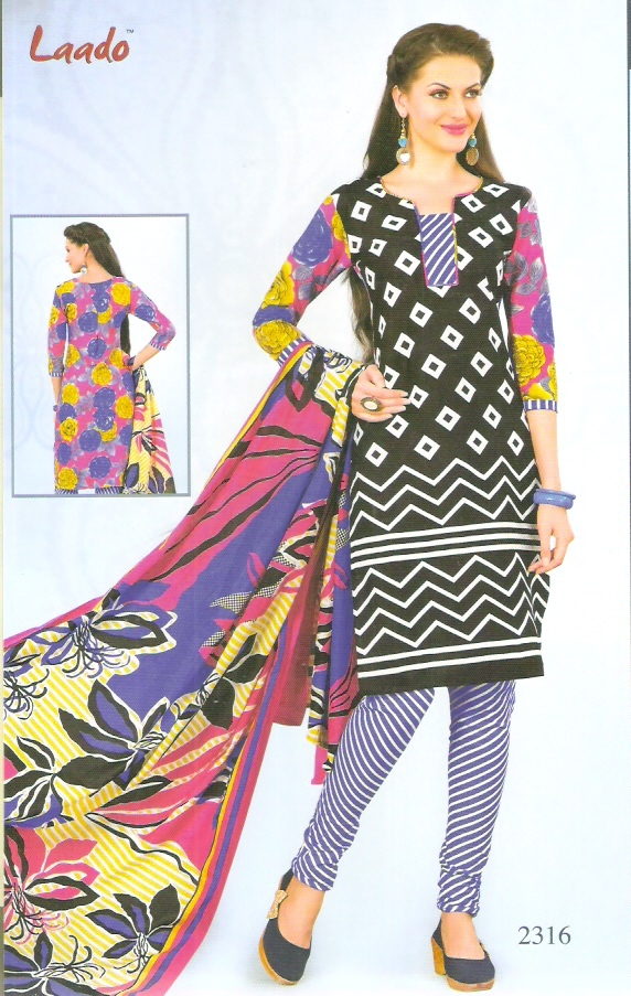 Sabana - Cotton Ethnic Churidar Set, 2.5m Top, 2m Bottom & 2.25m Dupatta | Black & Red, Full Sleeves, Custom Logo, All Season, Printed Pattern