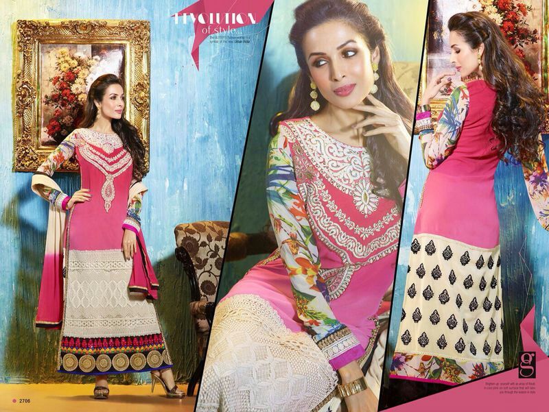 Pink Georget Suits