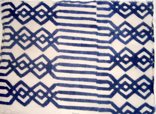 Indian Block Print Fabric Application: For Bed Sheet And Curtains