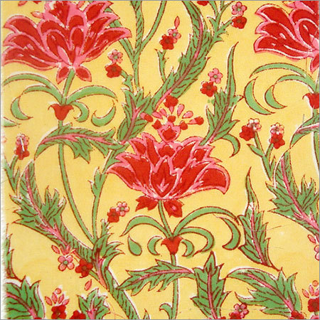 Diy Block Print Fabric Application: For Bed Sheet And Curtains