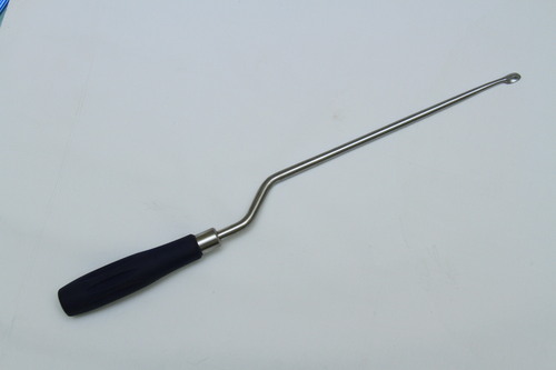 Silver And Blue Cup Curette Straight