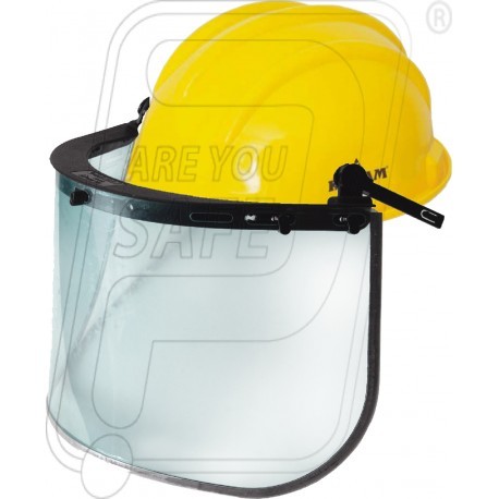Face Shield With Helmet