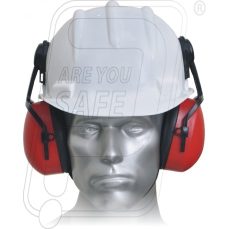 हेल्मेट के साथ कान मफ