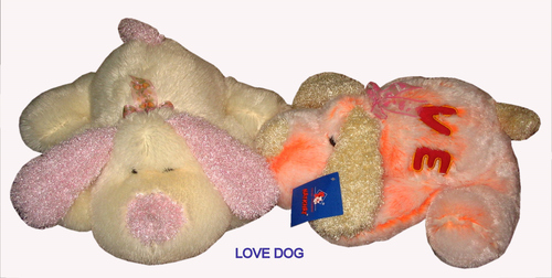 सिंथेटिक फाइबर लव डॉग