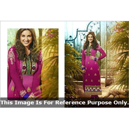 जॉर्जेट अनारकली सूट