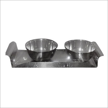 स्टेनलेस स्टील सर्विंग ट्रे