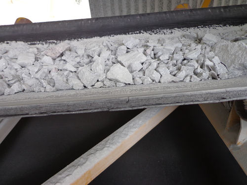Industrial Conveyor - Metal Belt Material, Grey Color | 220-440 Volt Voltage