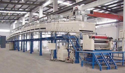White & Blue Foam Tape Coating Machine
