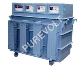 Industrial Voltage Controllers - 1 KVA to 1500 KVA | Automatic Voltage Regulation, High and Low Voltage Protection, Energy Efficient Design
