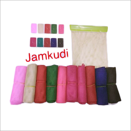 Jamkudi Fancy Blouse - Georgette, Multi-Color, Jacquard Style | Light in Weight, Quick Dry, Washable