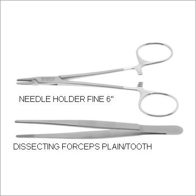 Needle holder, Dissecting Forceps