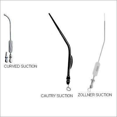 Curved Suction, Cautry Suction, Zollner Suction