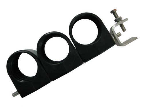 PVC Feeder Clamp 1-5/8" Click-on Type- 3 Way